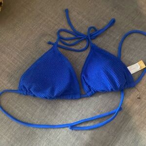 Triangle mesh lined top